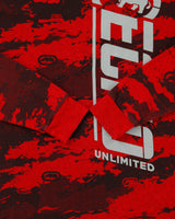 Vintage Y2K 00s Ecko UNLTD Camo Long Sleeve Crewneck Waffle T-Shirt - M