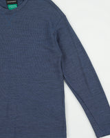 Emporio Armani E-Performance Wool Blend Crewneck Long Sleeve T-Shirt - M