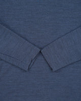 Emporio Armani E-Performance Wool Blend Crewneck Long Sleeve T-Shirt - M