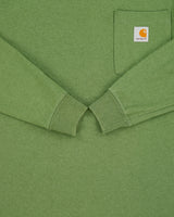 Vintage Carhartt Heavyweight Loose Fit Crewneck Long Sleeve Pocket T-Shirt - M