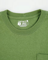 Vintage Carhartt Heavyweight Loose Fit Crewneck Long Sleeve Pocket T-Shirt - M