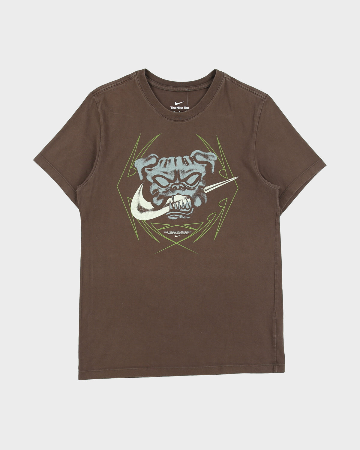 Nike Athletic Supply Heavyweight Pitbull Crewneck Shirt - M