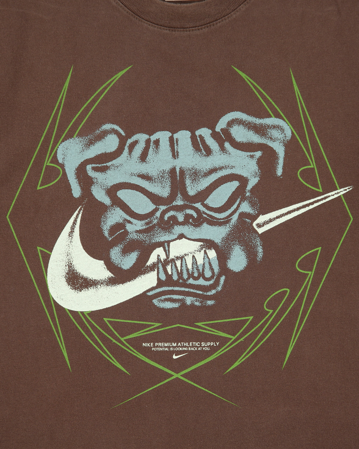 Nike Athletic Supply Heavyweight Pitbull Crewneck Shirt - M