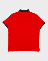 Polo Ralph Lauren Alpine World Cup Racing Custom Slim Fit Short Sleeve Polo Shirt - L