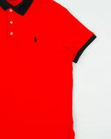 Polo Ralph Lauren Alpine World Cup Racing Custom Slim Fit Short Sleeve Polo Shirt - L