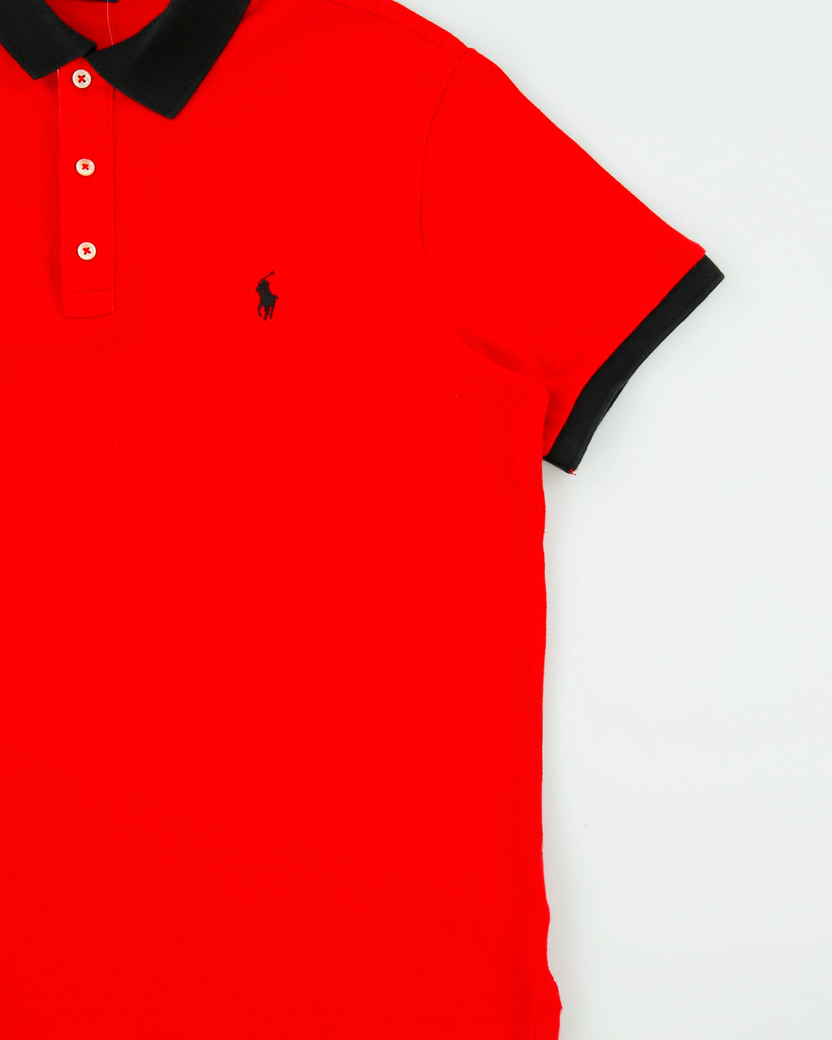 Polo Ralph Lauren Alpine World Cup Racing Custom Slim Fit Short Sleeve Polo Shirt - L