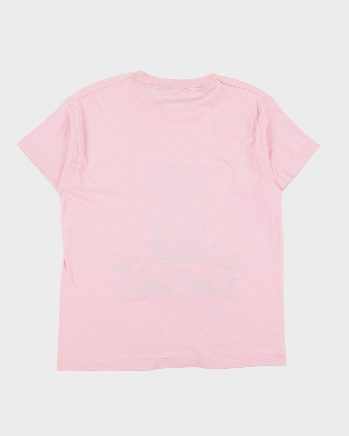Vintage 1987 Prairie Mountain Alaska Baby Pink Screen Stars Single Stitch Made In USA Crewneck T-Shirt - XL