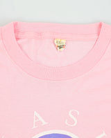 Vintage 1987 Prairie Mountain Alaska Baby Pink Screen Stars Single Stitch Made In USA Crewneck T-Shirt - XL