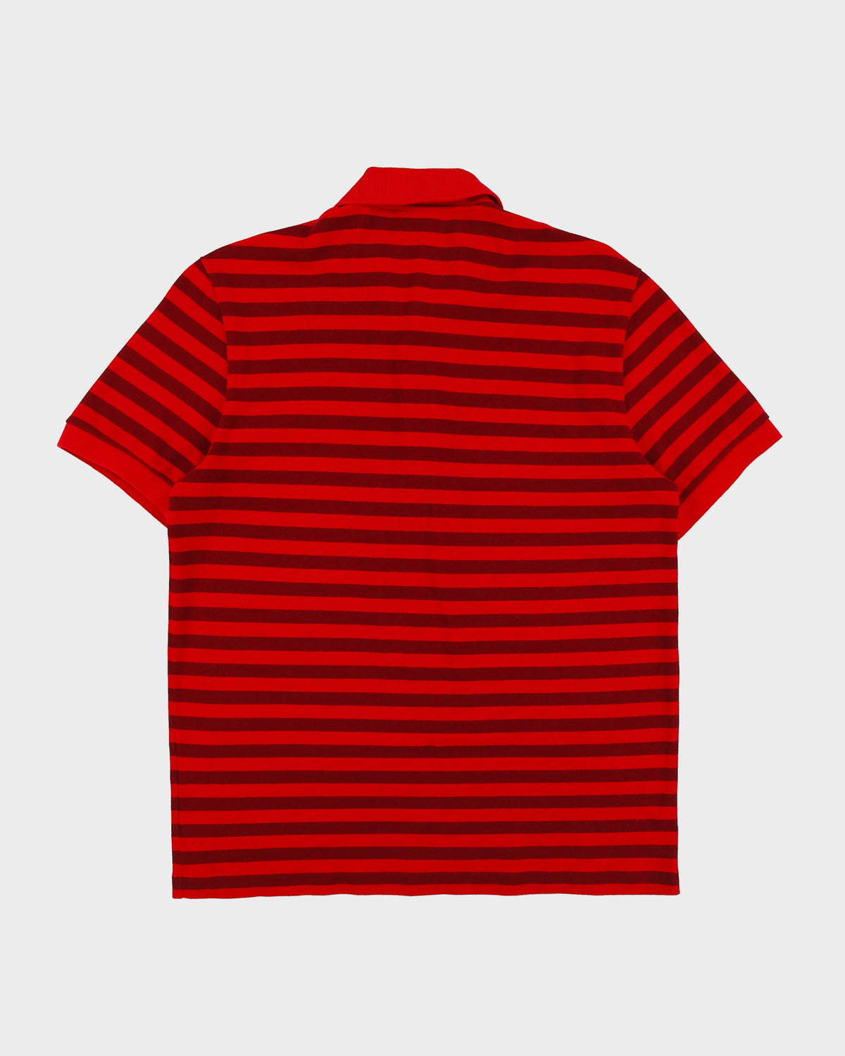 Vintage Y2K 00s Lacoste Striped Regular Fit Short Sleeve Polo Shirt - M