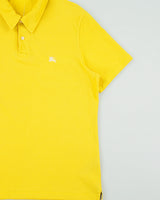 Vintage Burberry Brit Nova Check Collar Classic Pique Short Sleeve Polo Shirt - L