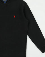 Polo Ralph Lauren Heavyweight Long Sleeve Crewneck Waffle T-Shirt - L