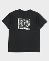 Vintage Y2K 00s DC Shoe Co. 3D Sketch Logo Heavyweight Crewneck T-Shirt - M
