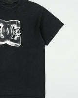 Vintage Y2K 00s DC Shoe Co. 3D Sketch Logo Heavyweight Crewneck T-Shirt - M