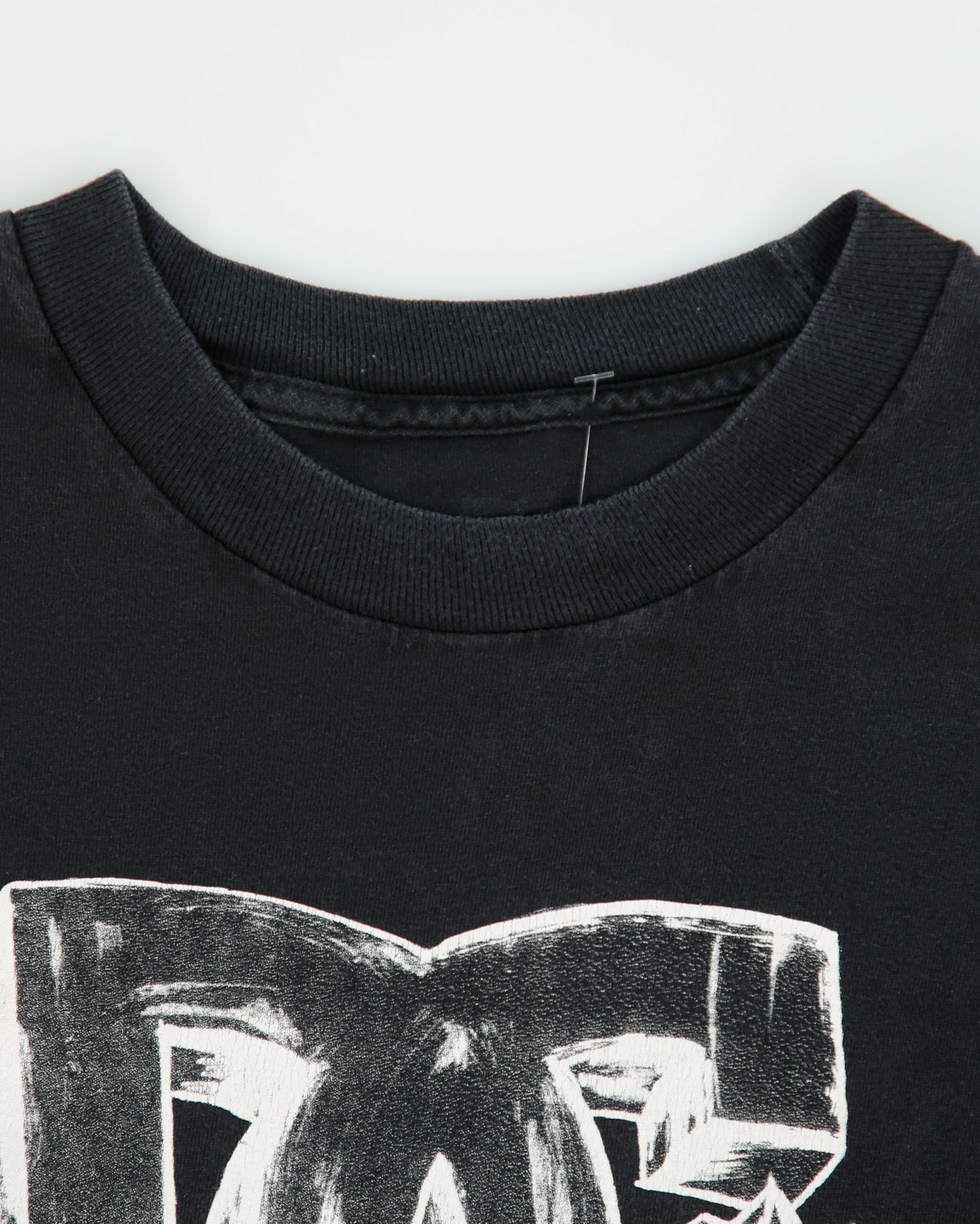 Vintage Y2K 00s DC Shoe Co. 3D Sketch Logo Heavyweight Crewneck T-Shirt - M
