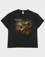 Vintage 2008 Gears Of War 2 Video Game Promo Heavyweight Crewneck T-Shirt - L