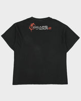 Vintage 2008 Gears Of War 2 Video Game Promo Heavyweight Crewneck T-Shirt - L