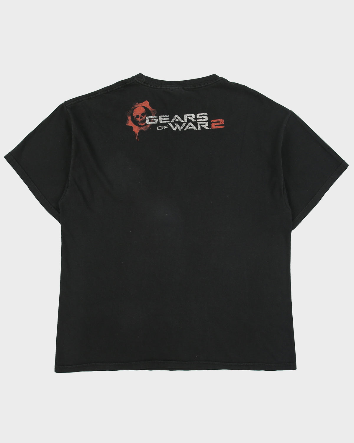Vintage 2008 Gears Of War 2 Video Game Promo Heavyweight Crewneck T-Shirt - L