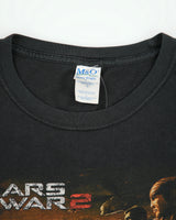 Vintage 2008 Gears Of War 2 Video Game Promo Heavyweight Crewneck T-Shirt - L