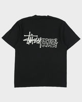 Stussy Superior Quality Heavyweight Pigment Dyed Made In USA Crewneck T-Shirt - M