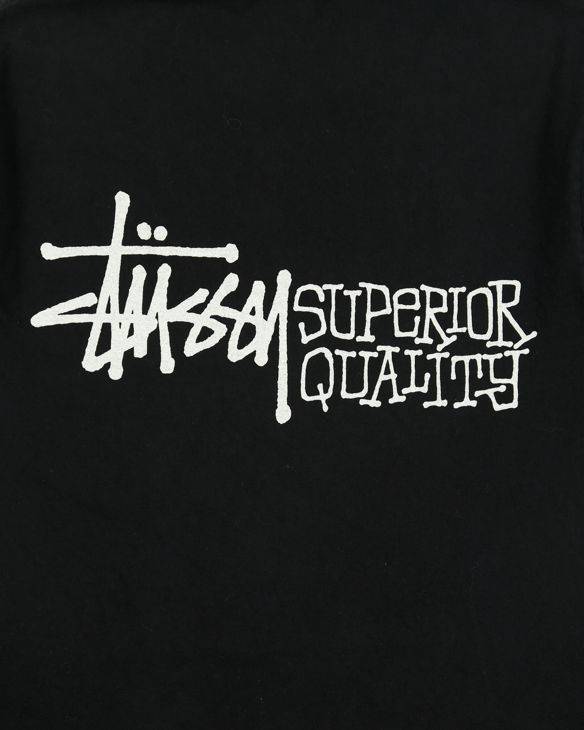 Stussy Superior Quality Heavyweight Pigment Dyed Made In USA Crewneck T-Shirt - M