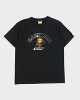 Vintage 2009 Bape A Bathing Ape Baby Milo Tennis Heavyweight Crewneck T-Shirt - M