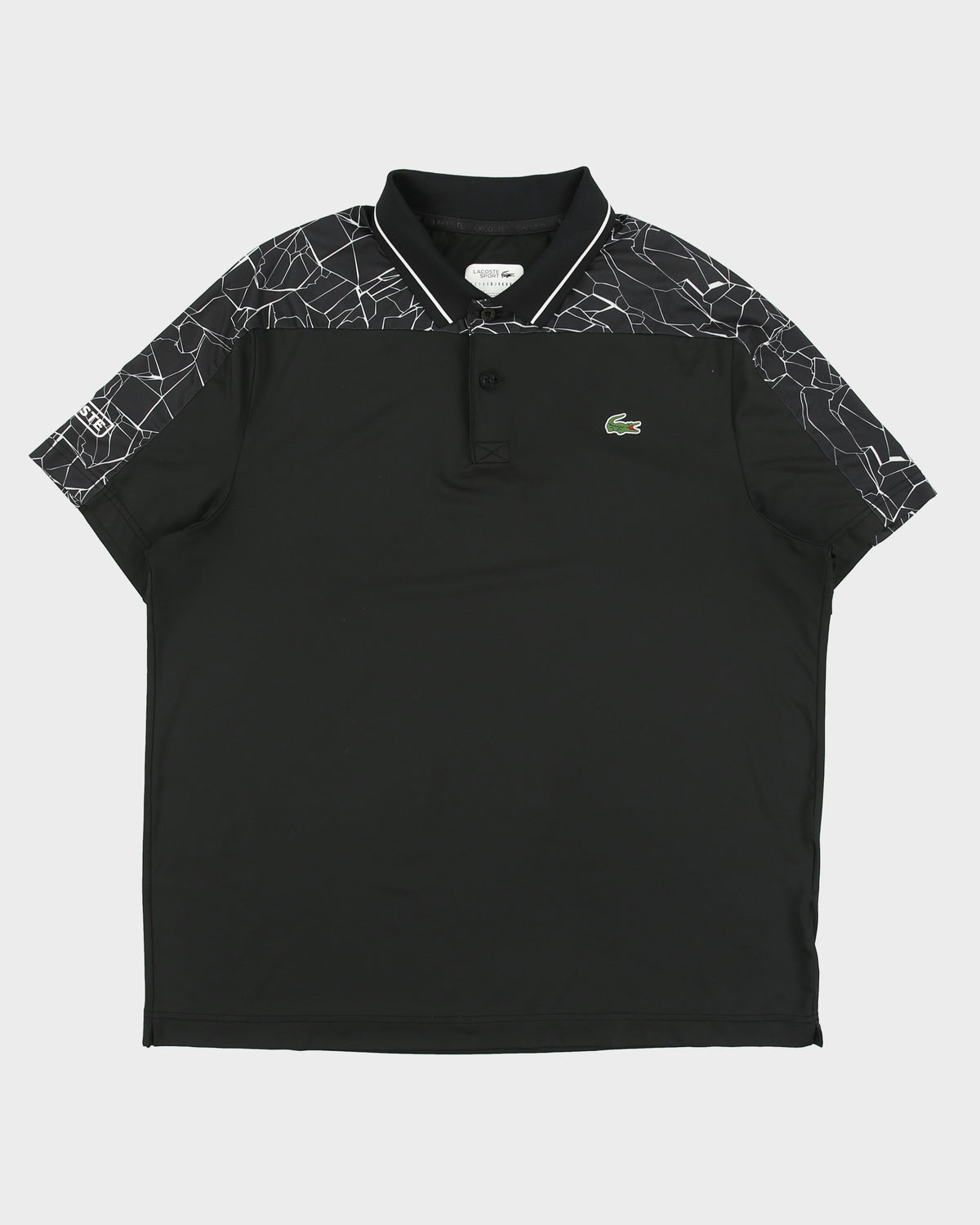 Lacoste Sport Novak Djokovic Ultra Dry Short Sleeve Poly Polo Shirt - XL