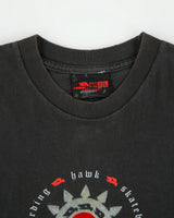 Vintage Y2K 00s Hawk Skateboarding Heavyweight Crewneck T-Shirt - S