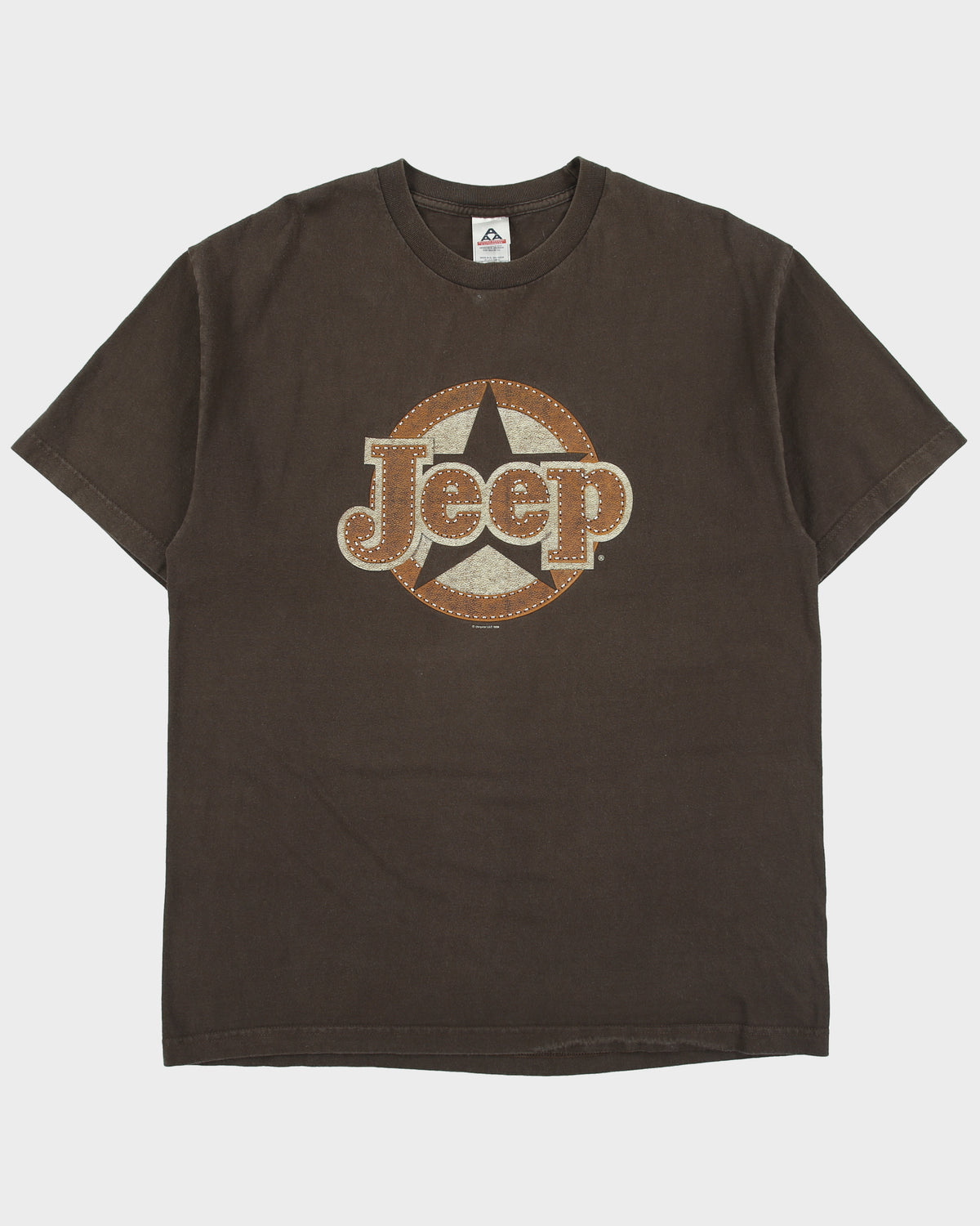 Vintage 2008 Y2K Chrysler Jeep Heavyweight Crewneck T-Shirt - XL