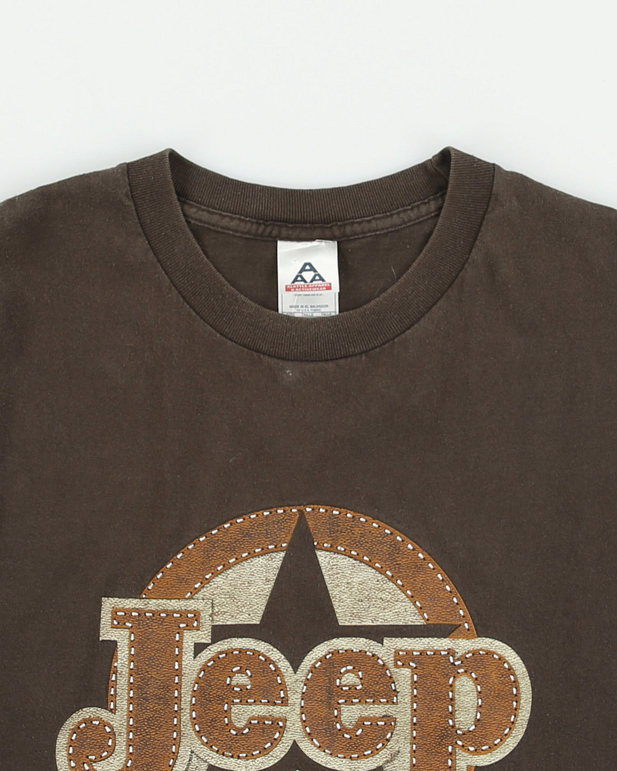 Vintage 2008 Y2K Chrysler Jeep Heavyweight Crewneck T-Shirt - XL