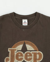 Vintage 2008 Y2K Chrysler Jeep Heavyweight Crewneck T-Shirt - XL