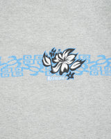 Vintage 1990s Hawaii Marl Grey Heavyweight Made In USA Crewneck T-Shirt - S