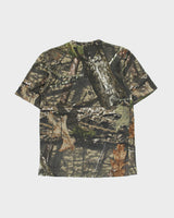 Vintage Y2K 00s Realtree Mossy Oak Camo Crewneck T-Shirt - S