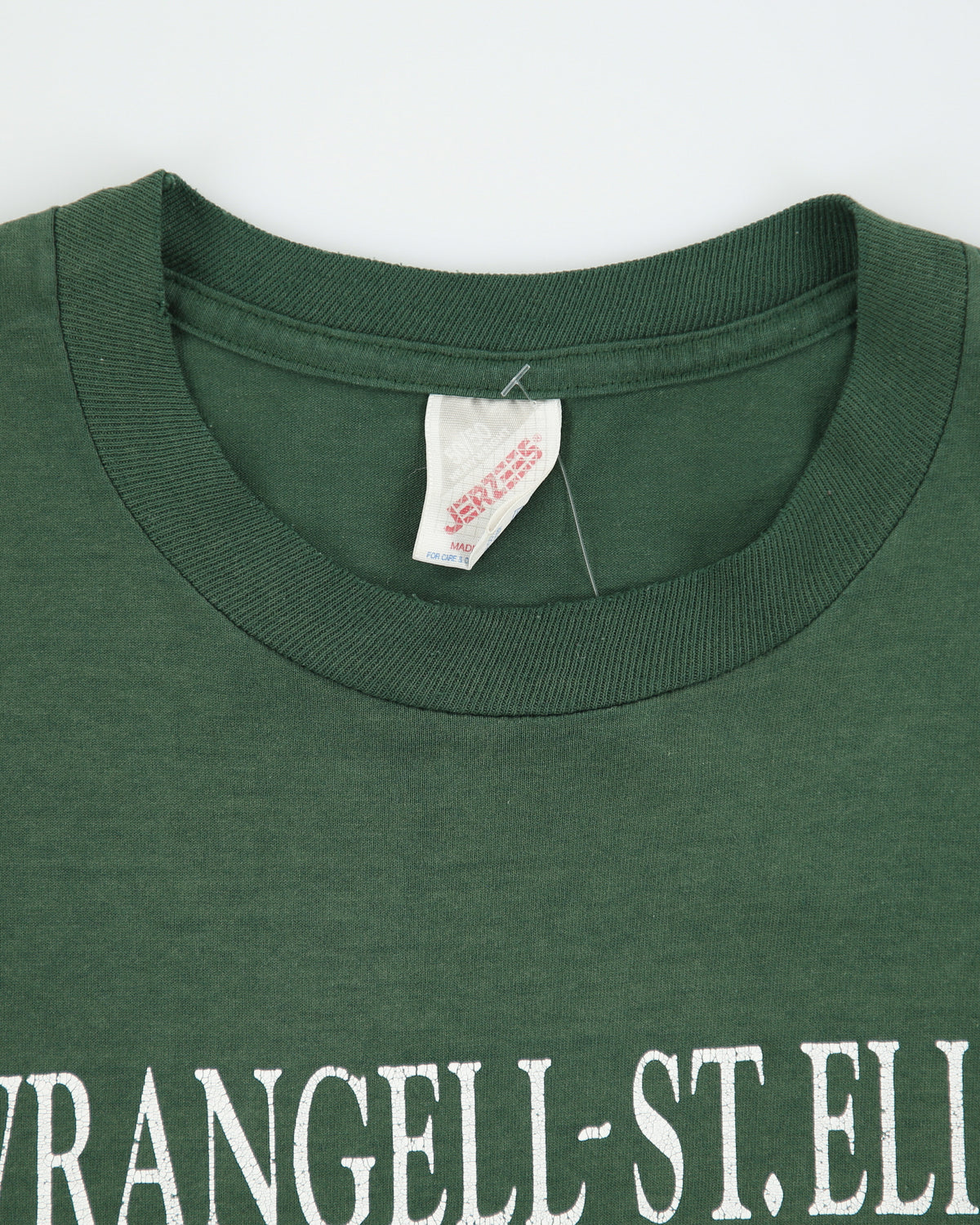 Vintage 1990s Wrangell - St.Elias Alaska Heavyweight Jerzees Made In USA Crewneck T-Shirt - XL