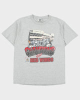 Vintage 1997 Lee Sport Detroit Red Wings Stanley Cup Champions Heavyweight NHL Crewneck T-Shirt - XL
