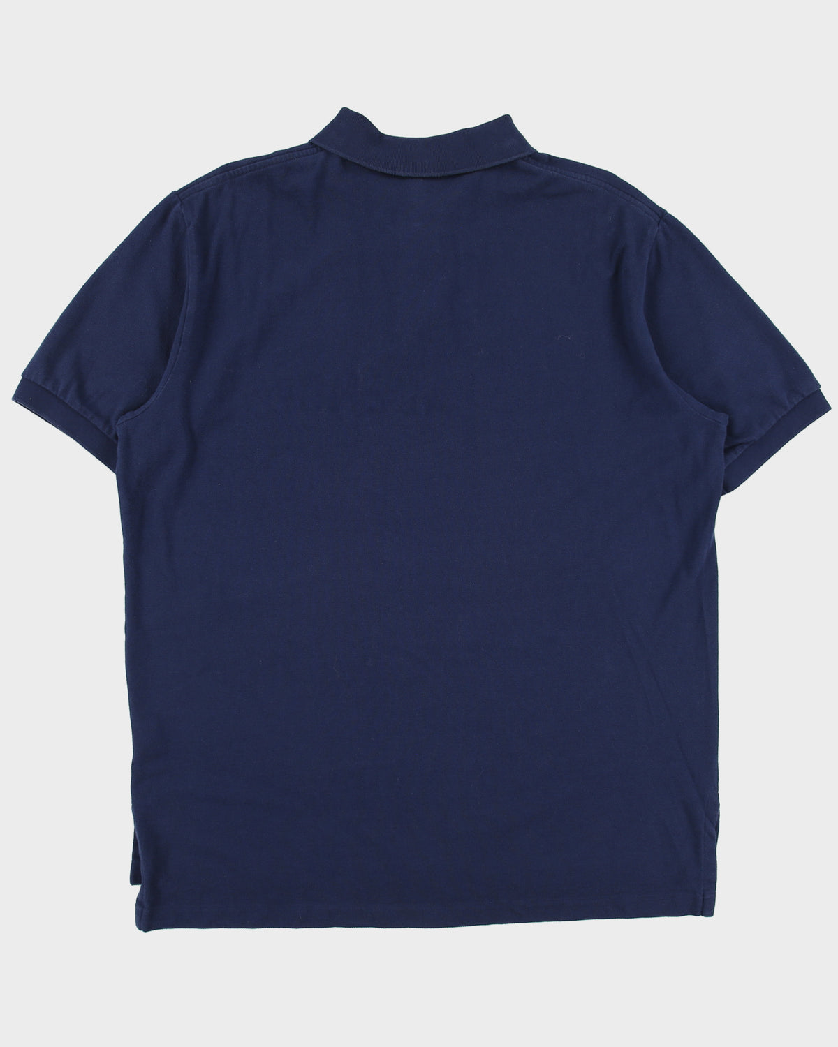 Vintage Y2K 00s Polo Ralph Lauren Navy Classic Short Sleeve Polo Shirt - XL