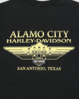Vintage 2003 Y2K Harley Davidson Alamo City San Antonio Texas Heavyweight Crewneck T-Shirt - XL