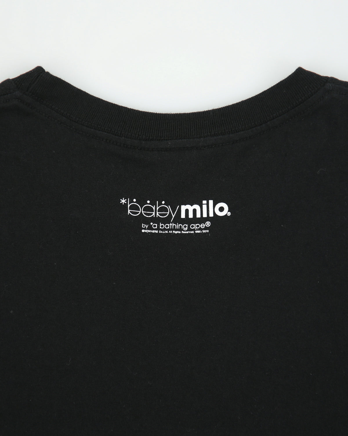 Vintage 2010 Bape A Bathing Ape Baby Milo Heavyweight Single Stitch Made In Japan Crewneck T-Shirt - M