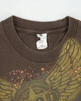 Vintage Y2K JEEP Chrysler Heavyweight Graphic Crewneck T-Shirt - L