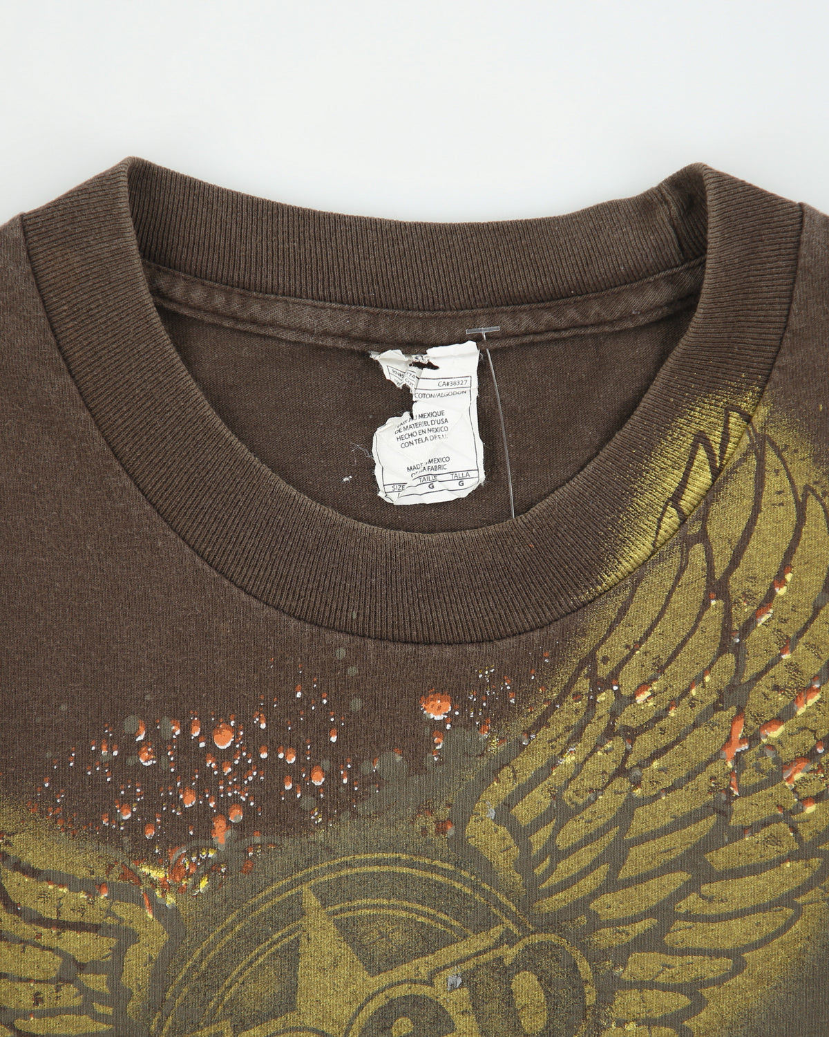 Vintage Y2K JEEP Chrysler Heavyweight Graphic Crewneck T-Shirt - L