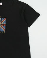 Vintage Y2K 00s London England Heavyweight Union Jack Crewneck T-Shirt - L