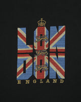 Vintage Y2K 00s London England Heavyweight Union Jack Crewneck T-Shirt - L