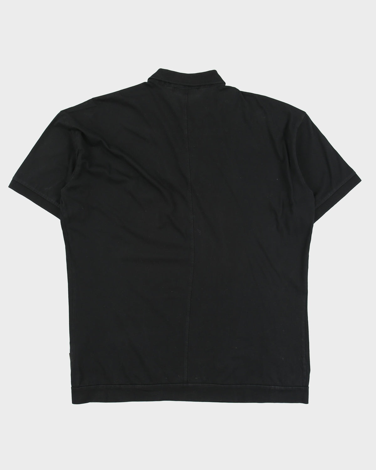 Vintage Y2K 00s Diesel Black Label Snap Button Short Sleeve Polo Shirt - XL