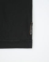 Vintage Y2K 00s Diesel Black Label Snap Button Short Sleeve Polo Shirt - XL