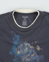Vintage Y2K 00s Hawk Skateboarding Heavyweight Long Sleeve Layered Crewneck T-Shirt - XL