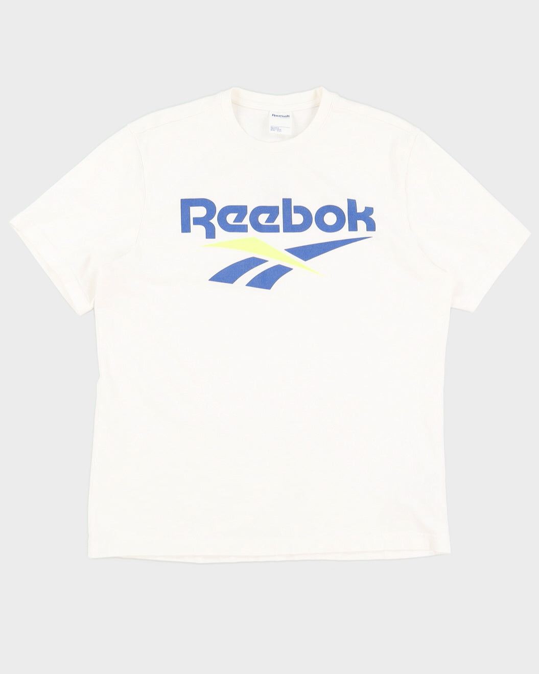 Reebok Classics White Logo T-Shirt - L