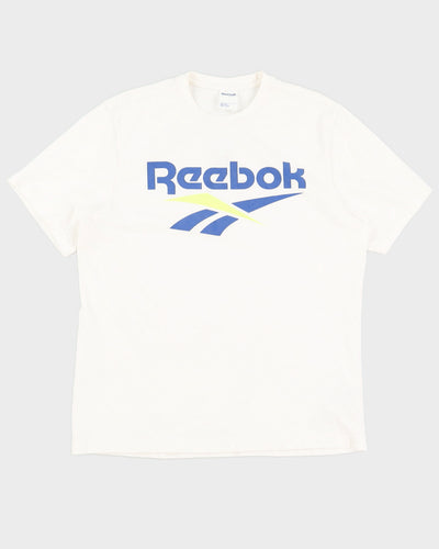 Reebok Classics White Logo T-Shirt - L