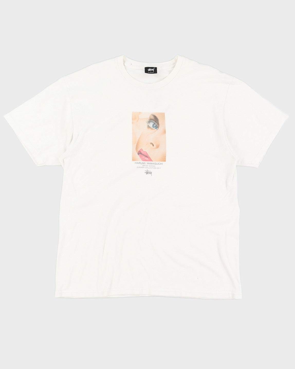 Stussy X Harumi Yamaguchi White T-Shirt - L