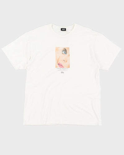 Stussy X Harumi Yamaguchi White T-Shirt - L