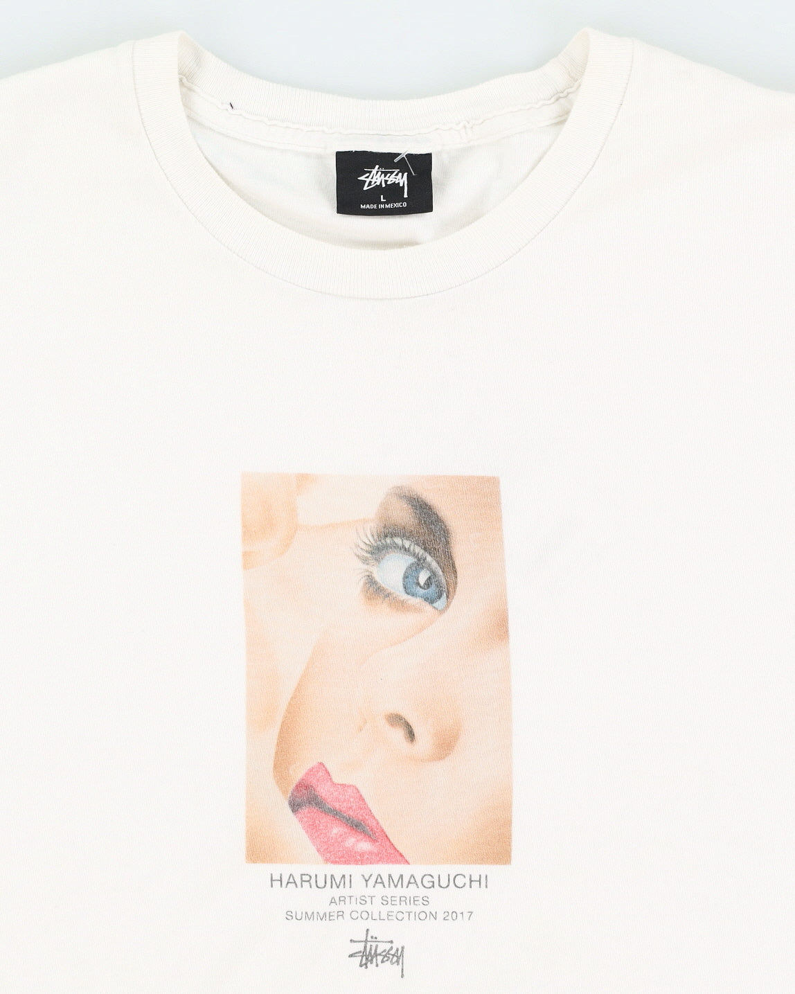 Stussy X Harumi Yamaguchi White T-Shirt - L