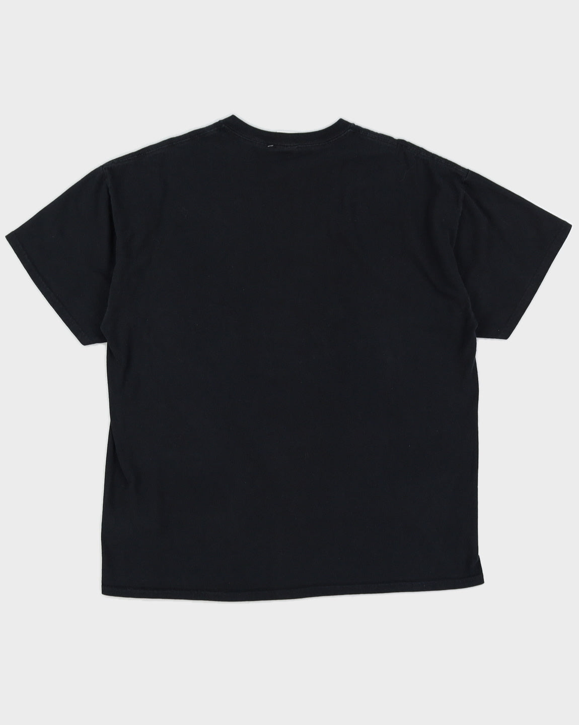 1990s Black Wolf Graphic T-Shirt - XL